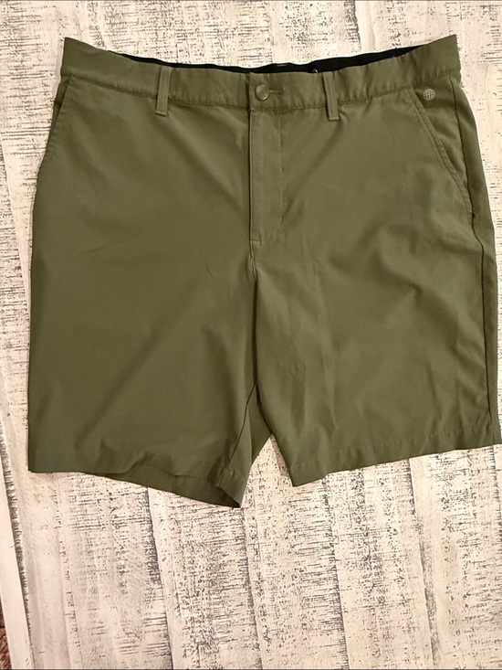 adidas Other - adidas Men's Olive Flat-Front Performance Shorts